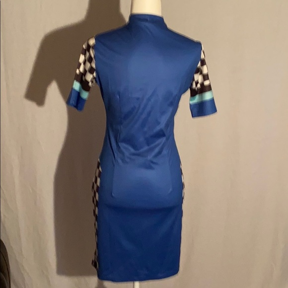 New TRENDY RACER DRESS - Picture 3 of 8